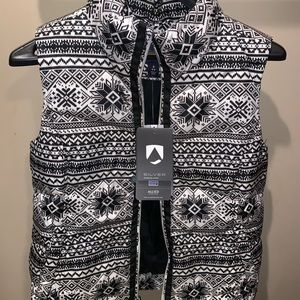 Lands End down puffy vest